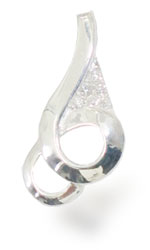 Sterling silver 925 pendant cz